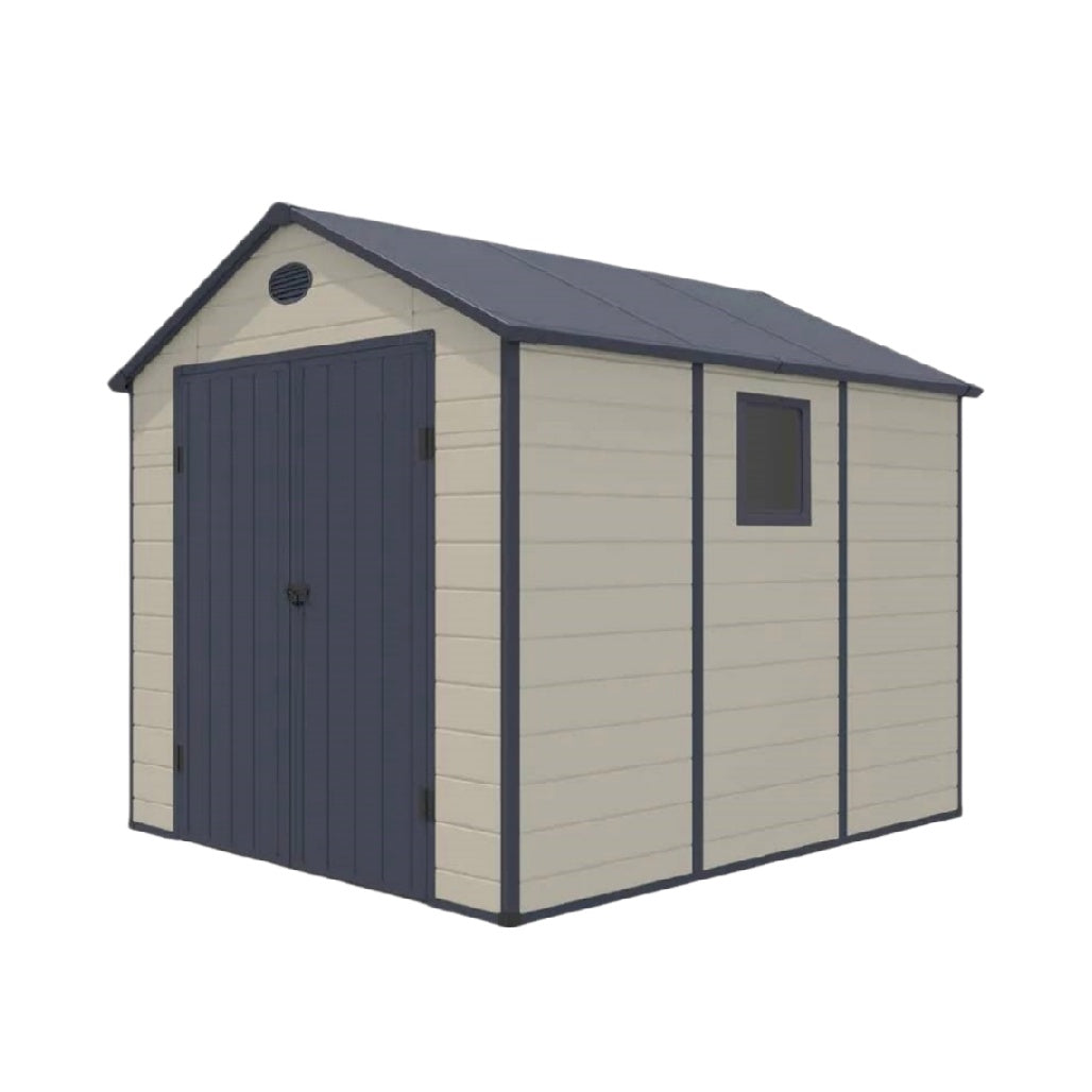 Storage Shed for Garden Use in Metal - 200 x 150 x 180