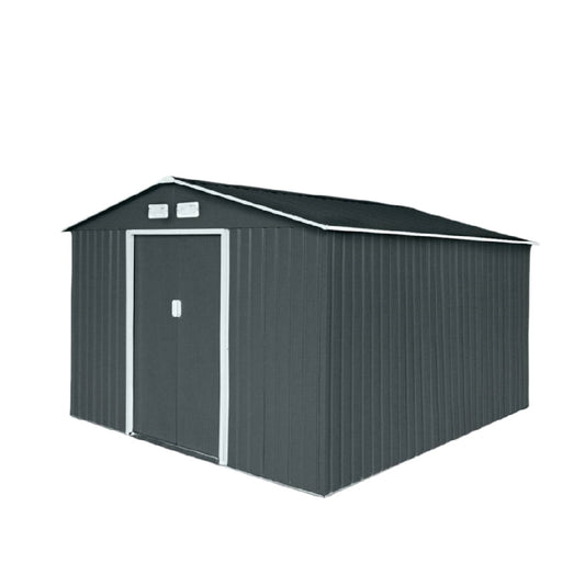 Metal Storage Shed for Outdoor Use - Durable Steel Construction - 200 x 150 x 180